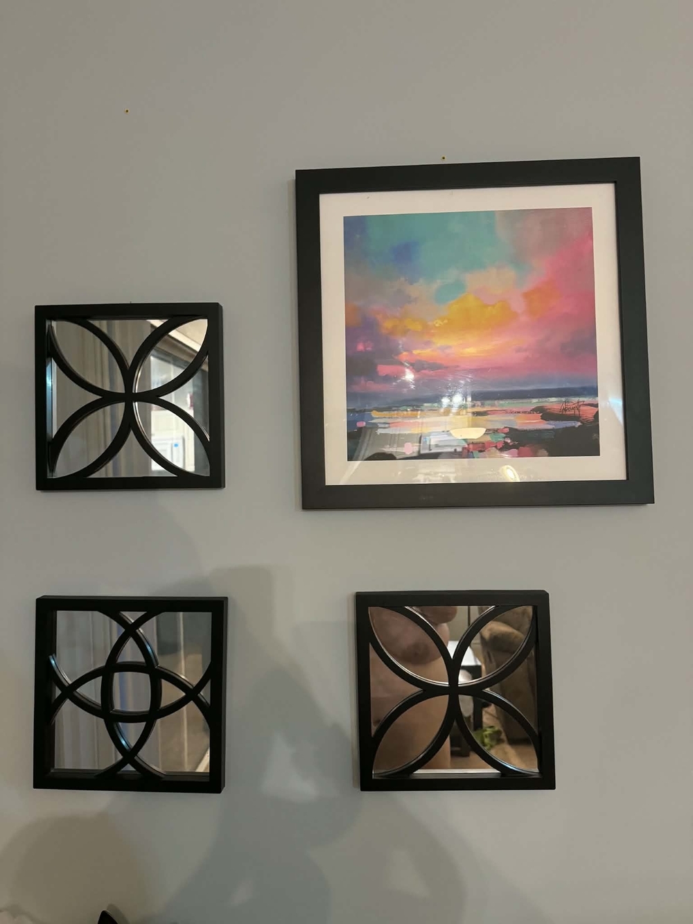 Set of 5 Framed Art Prints